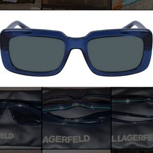 Karl Lagerfeld Chunky Semi-Translucent Rectangle